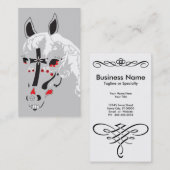 zeepaardje visitekaartje (Voorkant / Achterkant)