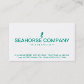 zeepaardje visitekaartje (Achterkant)