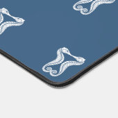 Zeepaardjes Aquatic Pattern Bureaumat (Hoek)