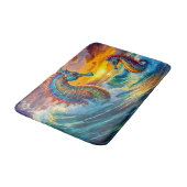 Zeepaardjes bij Sunset Design van Rich AMeN Gill Badmat (Gekanteld)