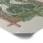 Zeepaardjes en Zeewier,  Art Nouveau Poster (Hoek)