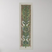 Zeepaardjes en Zeewier,  Art Nouveau Poster (Voorkant)