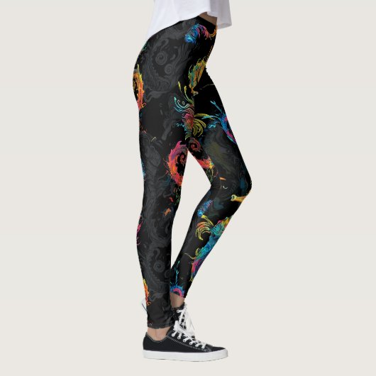 Zeepaardjes leggings (Rechts)