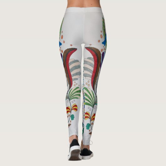 Zeepaardjes Leggings (Achterkant)