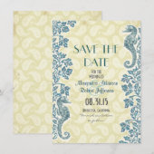 zeepaardjes, met uitzondering van datumkaarten save the date (Voorkant / Achterkant)