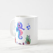 Zeepaardjes speels onder de zee Coffee Mok (Voorkant links)
