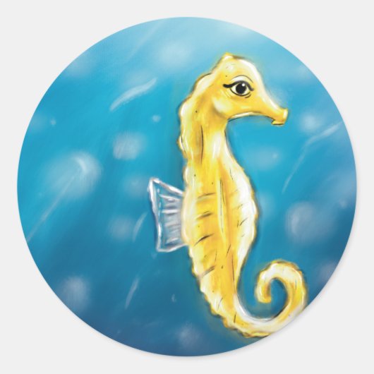 Zeepaardjes Stickers (Voorkant)