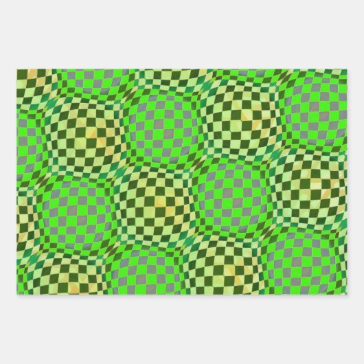 Zeepaardjes, Taffi op Art & Cardiff Sampler Inpakpapier Vel (Voorkant 2)