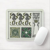  zeepaardjes van Maurice Verneuil Muismat (Met muis)