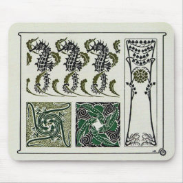 zeepaardjes van Maurice Verneuil Muismat