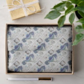 zeepaardkaart  tissuepapier (Geschenk)