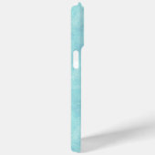 Zeepaardmonogram Aqua Blue Cool Tropische Vis Case-Mate iPhone Case (Achterkant / Rechts)