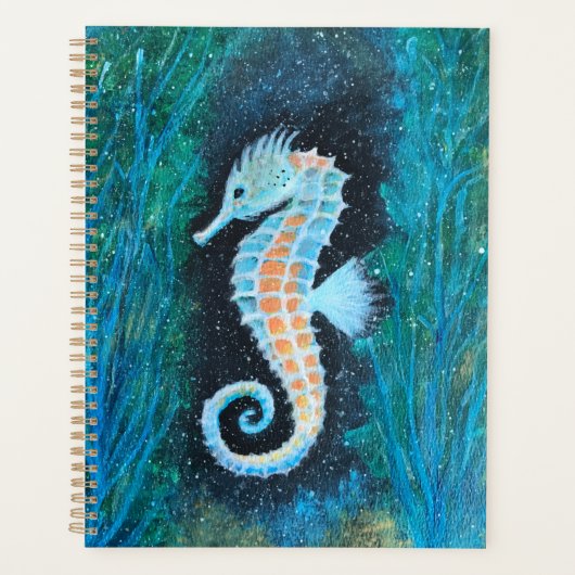 Zeepaardplanner (groot) planner (Voorkant)