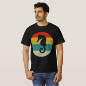 zeepaardretro-vintage t-shirt (Voorkant volledig)
