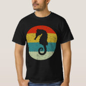 zeepaardretro-vintage t-shirt (Voorkant)