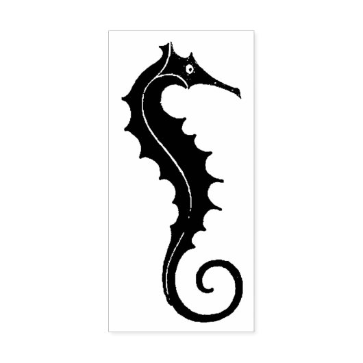 zeepaardRubber Kunststempel Rubberstempel (Afrduk)