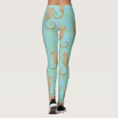 Zeepaardvis Maureen Girard Sterkte Ocean Healin Leggings (Achterkant)