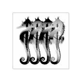 Zeepaardvis Rubberstempel (Afrduk)