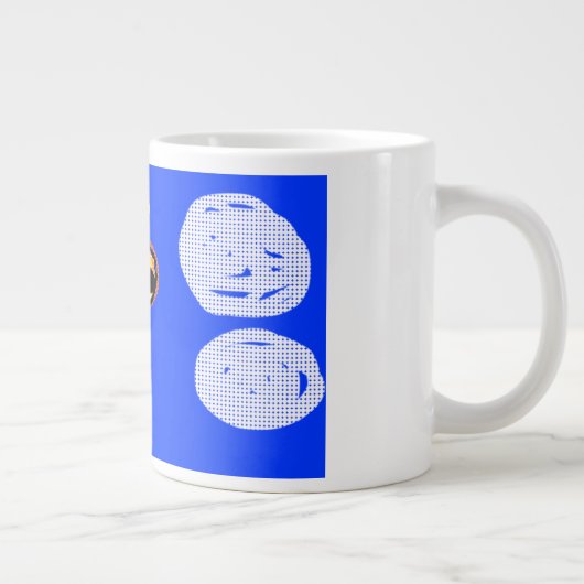 zeepaardzomer grote koffiekop (Rechts)