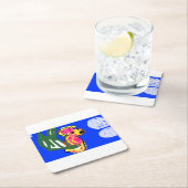 zeepaardzomer kartonnen onderzetters (Insitu)