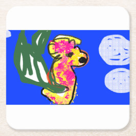 zeepaardzomer kartonnen onderzetters