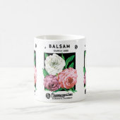  zeepakketlabel Art, Camellia Flowers Koffiemok (Center)