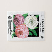 zeepakketlabel Art, Camellia Flowers Legpuzzel (Horizontaal)
