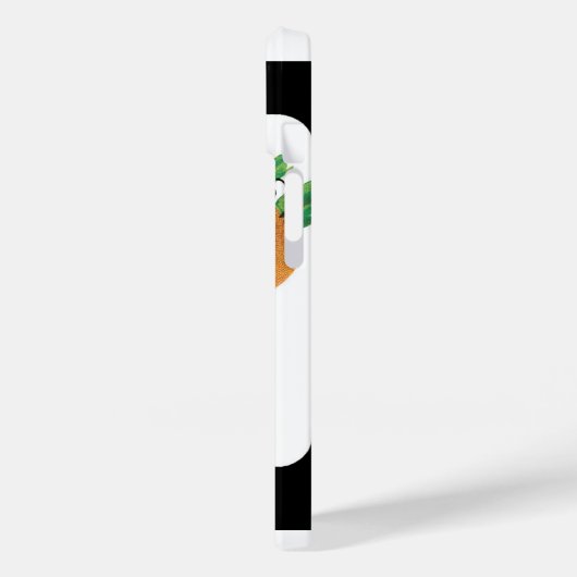  zeepakketlabel kunst, Danvers wortelen Case-Mate iPhone Case (Achterkant / Links)