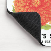  zeepakketlabel kunst, kalendula-bloemen muismat (Hoek)