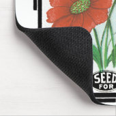 zeepakketlabel kunst, kalliopsis bloemen muismat (Hoek)