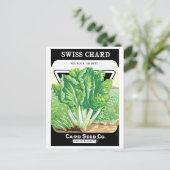 zeepakketlabel kunst, Zwitserse kaardwrakken Briefkaart (Staand voorkant)