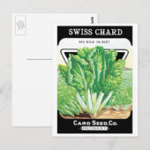 zeepakketlabel kunst, Zwitserse kaardwrakken Briefkaart (Voorkant / Achterkant)