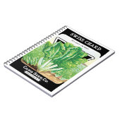 zeepakketlabel kunst, Zwitserse kaardwrakken Notitieboek (Linkerzijde)