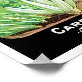 zeepakketlabel kunst, Zwitserse kaardwrakken Poster (Hoek)