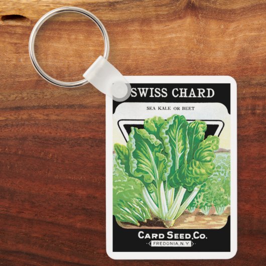 zeepakketlabel kunst, Zwitserse kaardwrakken Sleutelhanger (Voorkant)