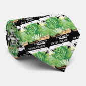  zeepakketlabel kunst, Zwitserse kaardwrakken Stropdas (Opgerold)