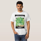 zeepakketlabel kunst, Zwitserse kaardwrakken T-shirt (Voorkant volledig)