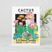  zeepakketlabel Kunstwoestijncactus Planten (Staand voorkant)