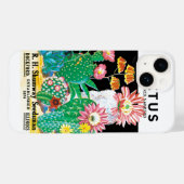  zeepakketlabel Kunstwoestijncactus Planten Case-Mate iPhone Case (Achterkant (horizontaal))