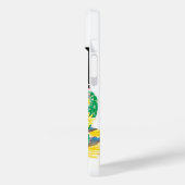  zeepakketlabel Kunstwoestijncactus Planten Case-Mate iPhone Case (Achterkant / Links)