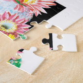  zeepakketlabel Kunstwoestijncactus Planten Legpuzzel (Zijkant)