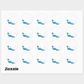ZEEPBEL RONDE STICKER (Vel)