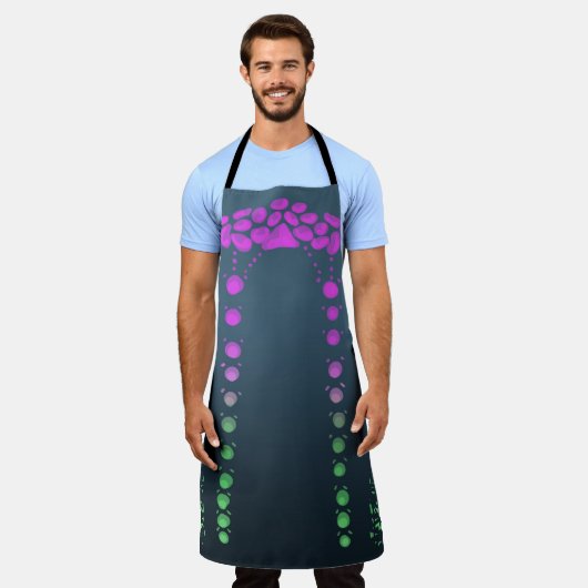 zeepbel schort (Gedragen)