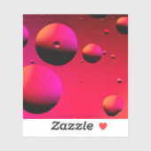 zeepbel sticker (Vel)