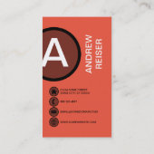 zeepbel visitekaartje (Achterkant)