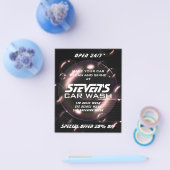 Zeepbellen, autowrakken flyer (Enkel)