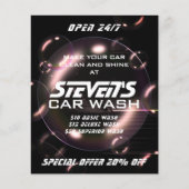 Zeepbellen, autowrakken flyer (Voorkant)