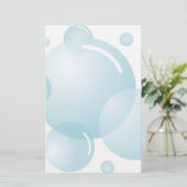 Zeepbellen Briefpapier (Staand voorkant)