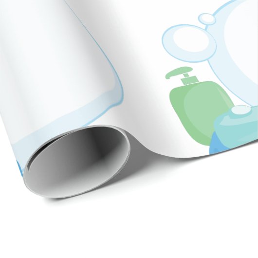 Zeepbellen Cadeaupapier (Rol Hoek)