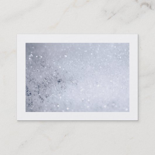 Zeepbellen (grensverleggend) visitekaartje (Voorkant)